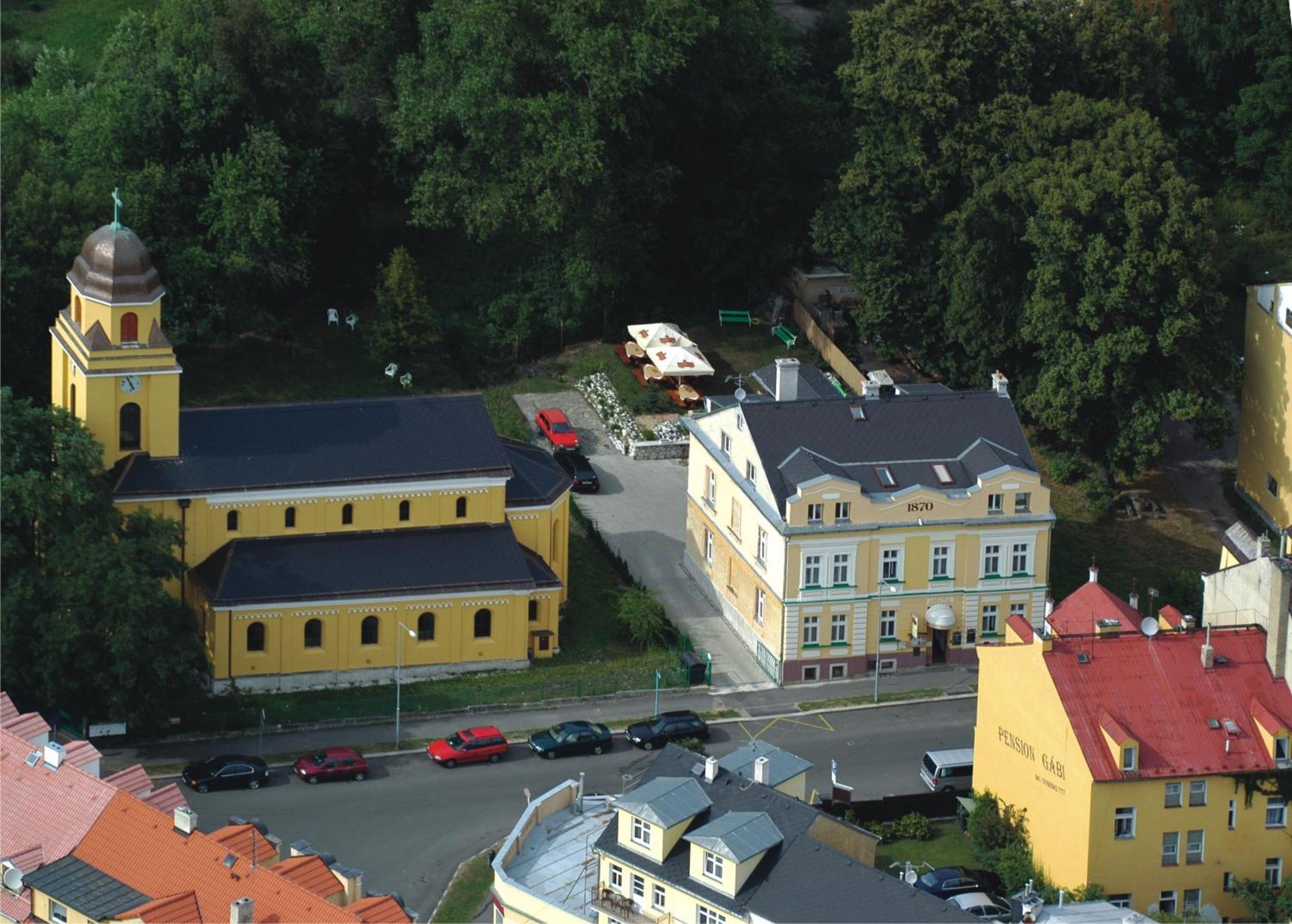 Pension Abbazia Františkovy Lázně Extérieur photo